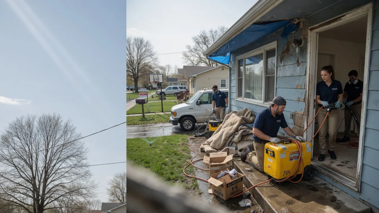 Basement Flood Cleanup in Helton, KY near me